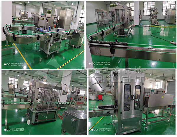 自動化香油液體灌裝機/全套大型全自動香油灌裝流水線