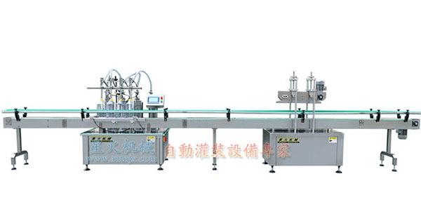 6頭(食用油)灌裝旋蓋機